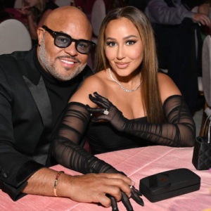 Adrienne Bailon and Israel Bailon at Elton John AIDS Foundation's 30th Annual Academy Awards Viewing Party