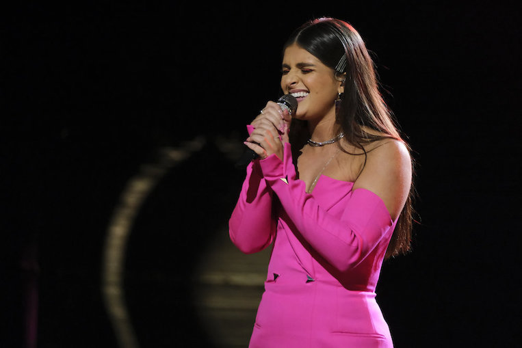 Bella DeNapoli performs on 'The Voice' season 21