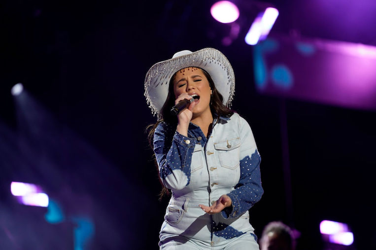 Gabby Barrett performs at CMA Fest Day 2