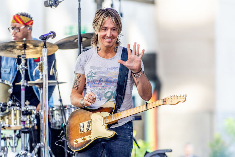 Keith Urban performs on NBC's "Today"