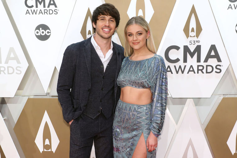 Morgan Evans and Kelsea Ballerini at the 53rd Annual CMA Awards