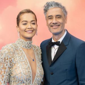 Rita Ora and Taika Waititi attend the screening of "Thor: Love and Thunder" in the UK