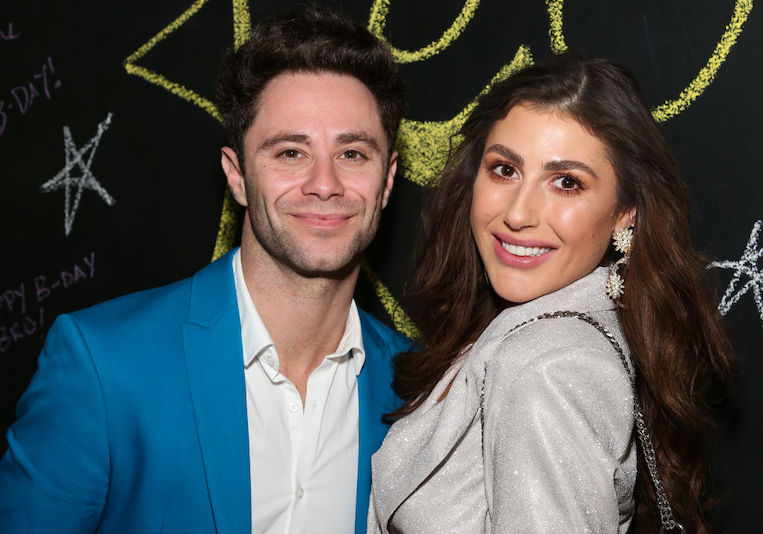 Sasha Farber and Emma Slater at Keo Motsepe's Birthday Celebration