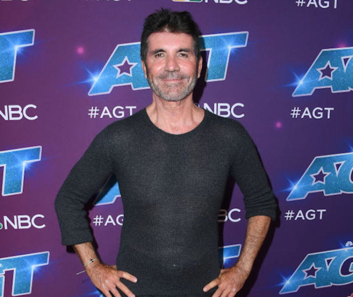 Simon Cowell walks the 'America's Got Talent' red carpet