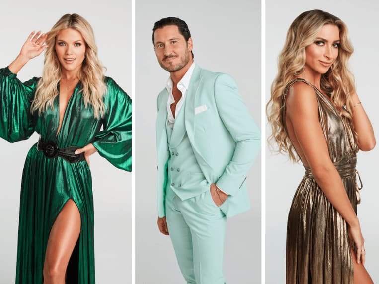 Witney Carson, Val Chmerkovskiy, and Daniella Karagach on 'Dancing With the Stars'