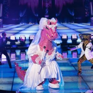 Bride performs on 'The Masked Singer'