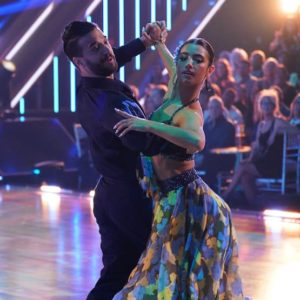 Charli D'Amelio, Mark Ballas, on Episode 2 of 'Dancing With the Stars' season 31