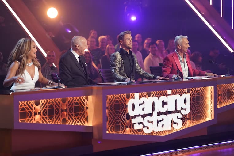 Carrie Ann Inaba, Len Goodman, Derek Hough, and Bruno Tonioli