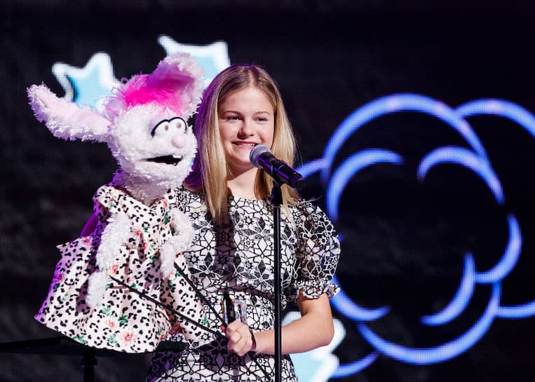 Darci Lynne Farmer at WE Day Vancouver