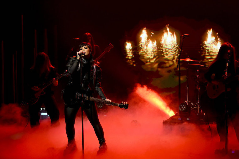 Demi Lovato performs on 'The Tonight Show Starring Jimmy Fallon'