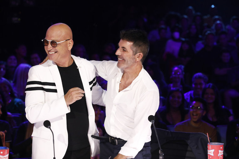 Howie Mandel, Simon Cowell on 'America's Got Talent'