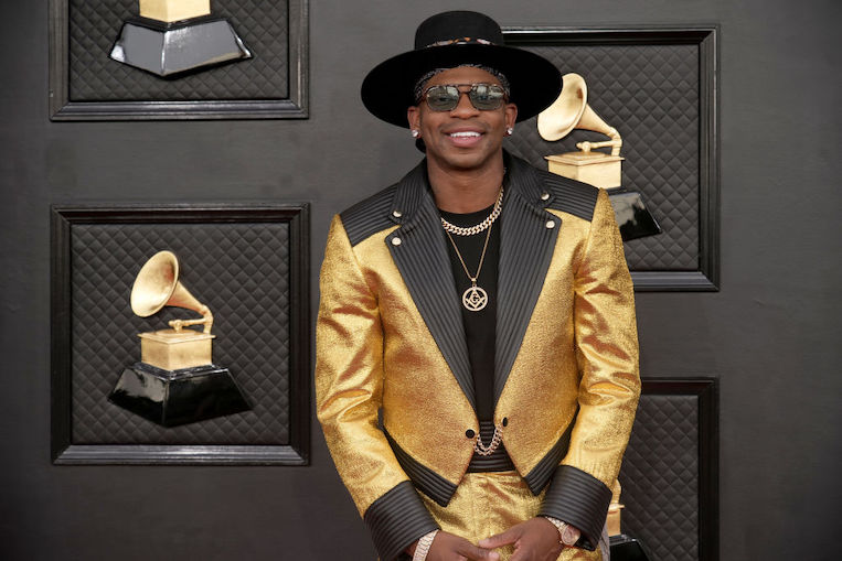 Jimmie Allen at 64th Annual GRAMMY Awards