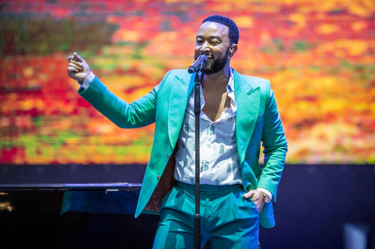 John Legend performs at Lucca Summer Festival
