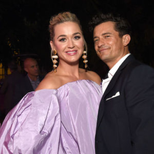 Katy Perry and Orlando Bloom at Variety's Power of Woman
