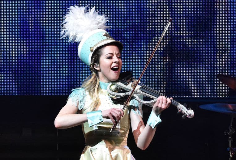Lindsay Stirling performs at the San Jose Civic Center