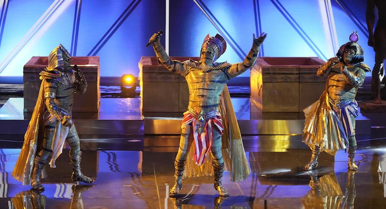 Mummies on 'The Masked Singer'