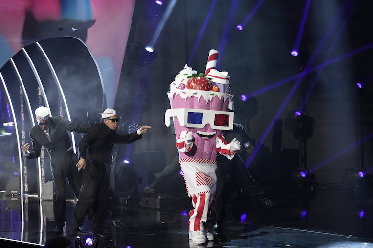 Milkshake on 'The Masked Singer'