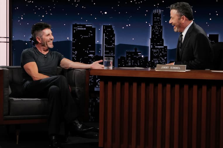Simon Cowell on 'Jimmy Kimmel Live!'