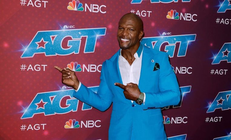 Terry Crews on the 'America's Got Talent' red carpet