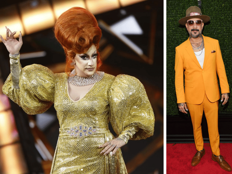 AJ Mclean on 'RuPaul's Drag Race Secret Celebrity' and AJ Mclean at the 2021 MTV Video Music Awards