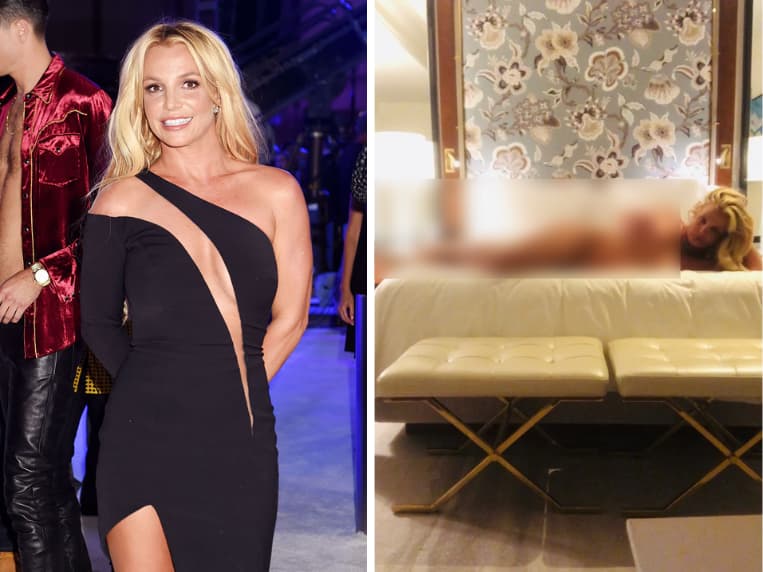 Britney Spears at 2016 MTV Music Video Awards, Britney Spears via Twitter
