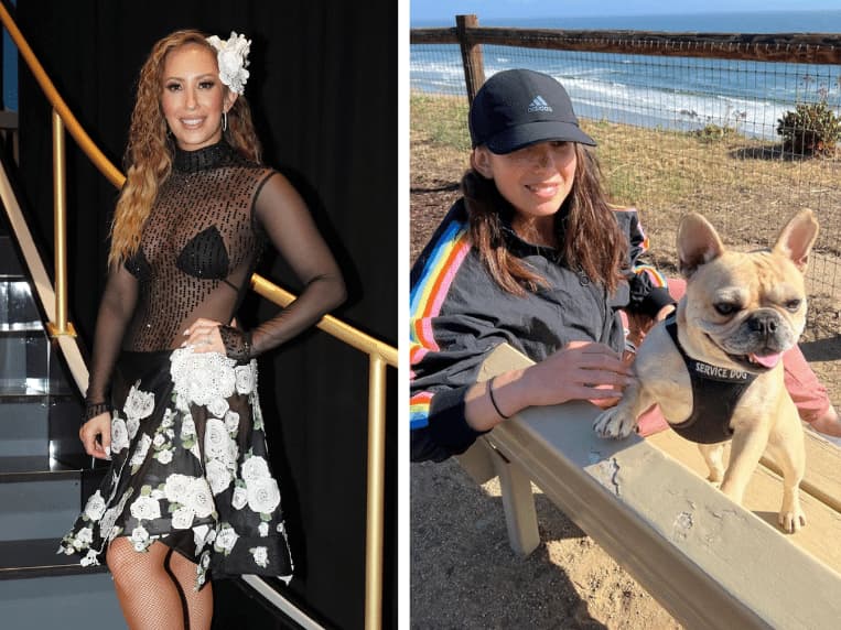 Cheryl Burke on 'Dancing With the Stars', Cheryl Burke With Puppy