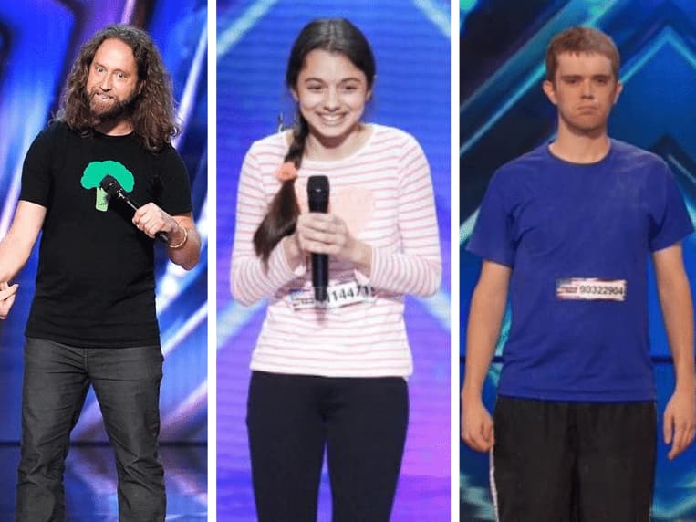 Josh Blue, Laura Bretan, Dustin's Dojo audition for 'America's Got Talent'