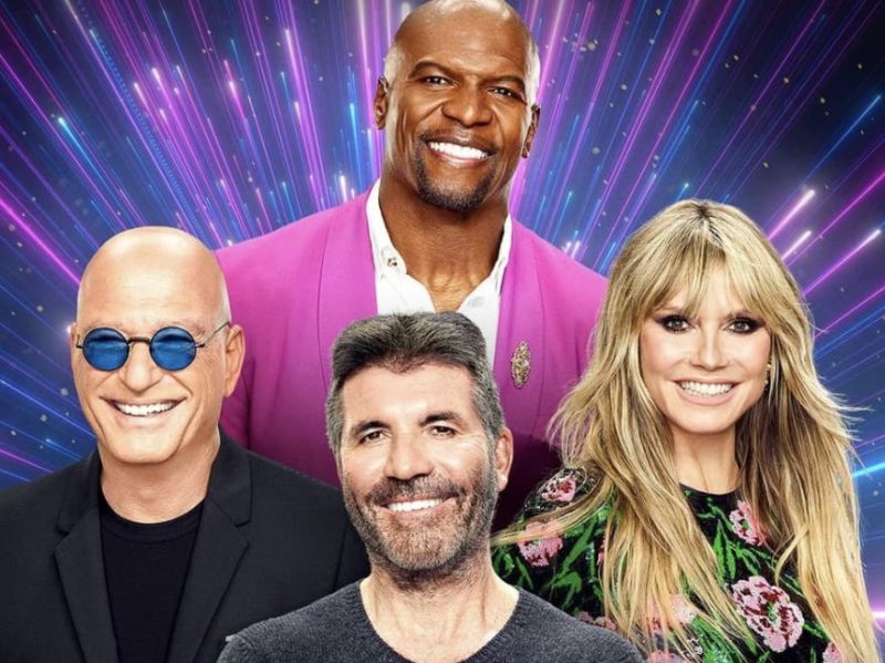 Howie Mandel, Terry Crews, Simon Cowell, Heidi Klum on AGT All-Stars