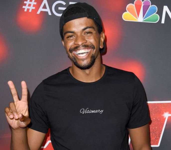 Brandon Leake on the 'America's Got Talent' season 16 red carpet