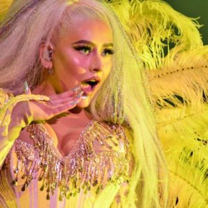 Christina Aguilera performs at LA Pride's official in person music event "LA Pride in The Park"