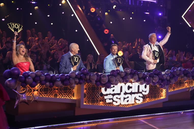 Carrie Ann Inaba, Len Goodman, Derek Hough, and Bruno Tonioli on 'Dancing With the Stars' season 31 Prom Night