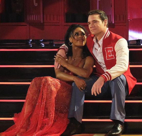 Britt Stewart, Daniel Durant on 'Dancing With the Stars' Disney+ Night
