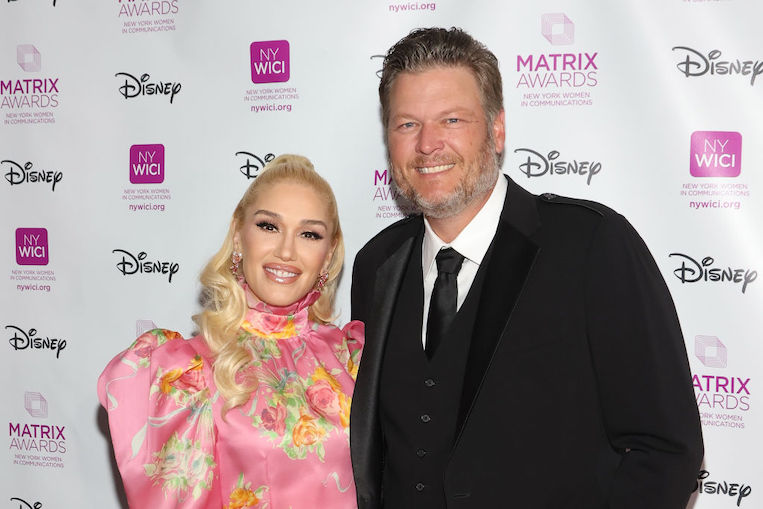 Gwen Stefani, Blake Shelton at the 2022 Matrix Awards