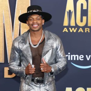Jimmie Allen at the 57th Academy of Country Music Awards