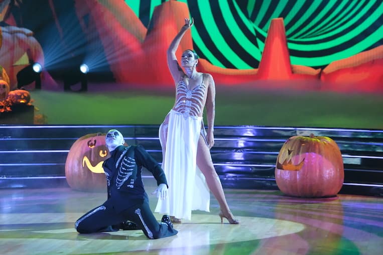 Jordin Sparks, Brandon Armstrong on 'DWTS's Halloween Night