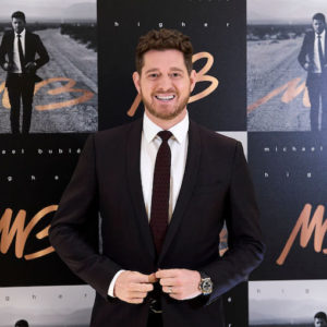 Michael Buble presents his new album in Madrid, Spain