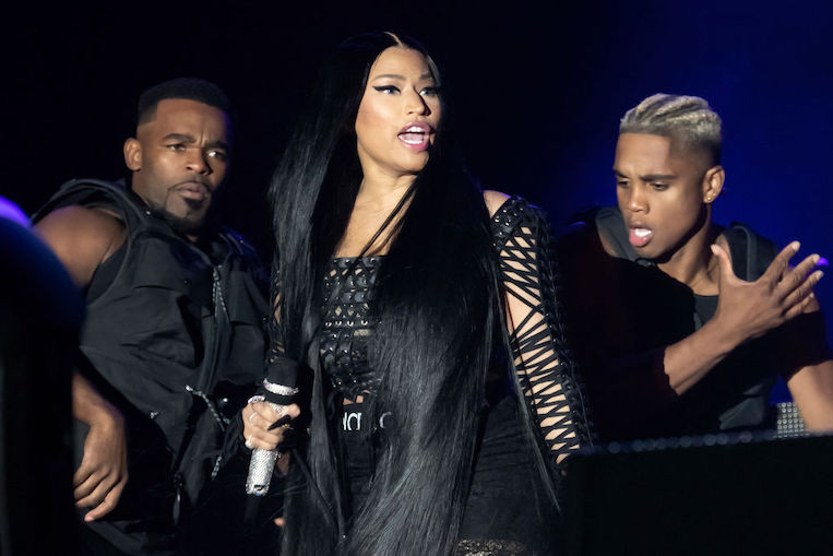 Nicki Minaj performs at Rolling Loud 2022