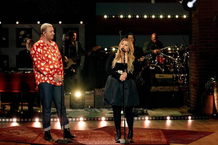 Sam Smith, Kelly Clarkson on 'The Kelly Clarkson Show'