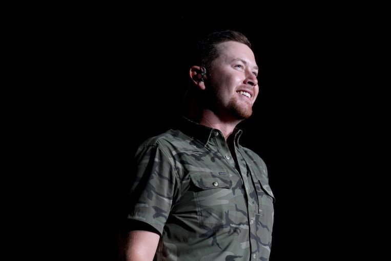 Scotty McCreery performs at the 2022 Academy of Country Music Party For a Cause
