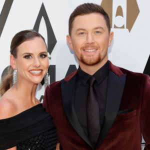 Scotty and Gabi McCreery at the 55th Annual CMA Awards