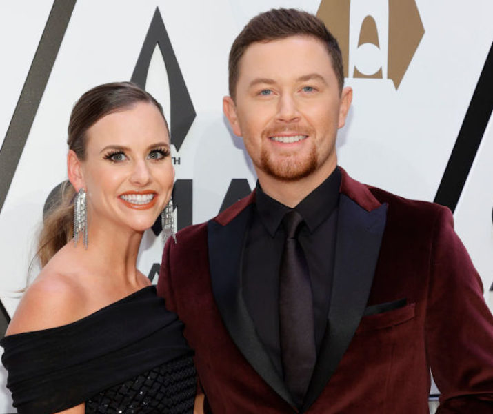 Scotty and Gabi McCreery at the 55th Annual CMA Awards