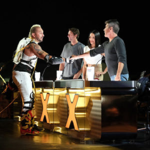 Alfredo Silva, Simon Cowell, Nikki Bella, Travis Pastrana on 'AGT: Extreme'