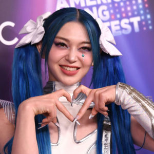 AleXa on the 'American Song Contest' red carpet