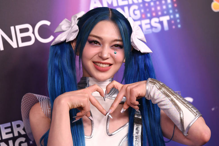 AleXa on the 'American Song Contest' red carpet