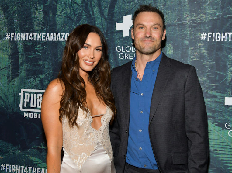 Megan Fox and Brian Austin Green at PUBG Mobile's #FIGHT4THEAMAZON Event