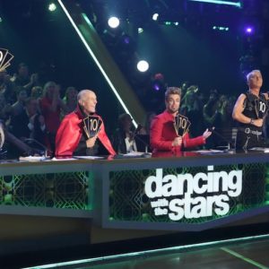 Carrie Ann Inaba, Len Goodman, Derek Hough, and Bruno Tonioli on 'Dancing With the Stars'