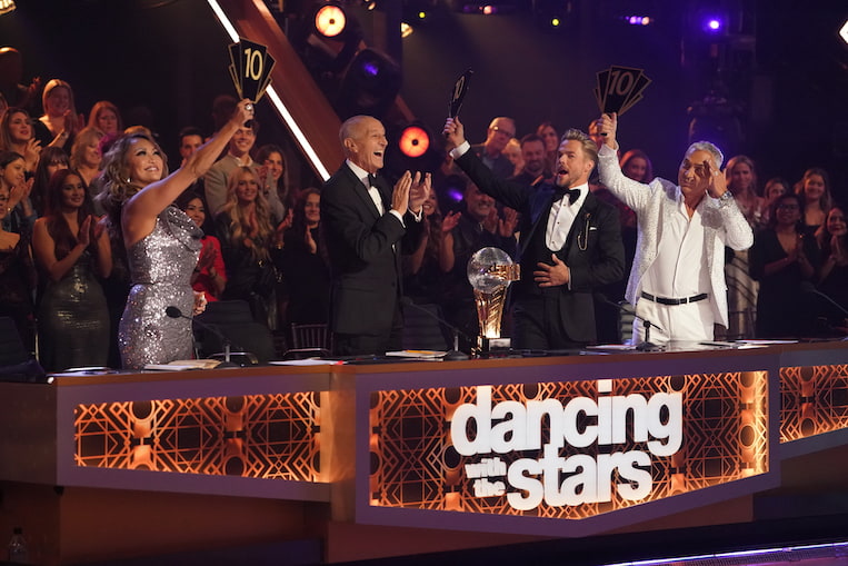 Carrie Ann Inaba, Len Goodman, Derek Hough, and Bruno Tonioli on 'Dancing With the Stars'