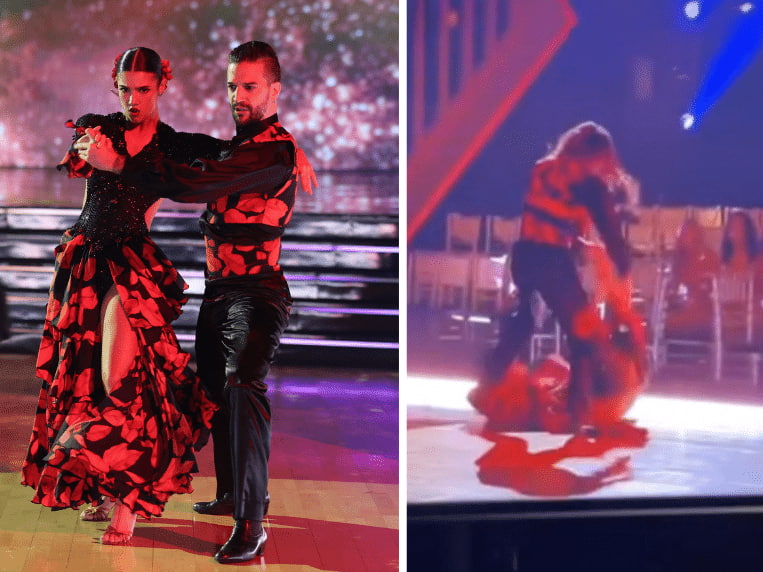 Charli D'Amelio and Mark Ballas on the 'Dancing With the Stars' semifinal, Charli D'Amelio via Instagram
