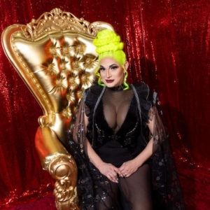 Cynthia Lee Fontaine at RuPaul's Los Angeles DragCon