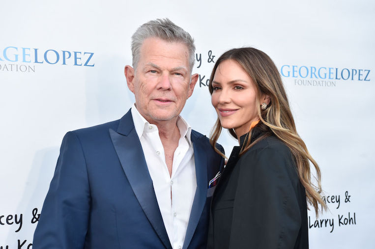 David Foster and Katharine McPhee at George Lopez Foundation's 15th Annual Celebrity Golf Tournament